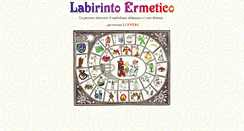 Desktop Screenshot of labirintoermetico.com